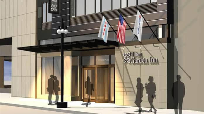 Hilton Garden Inn Chicago Downtown Riverwalk Exteriér fotografie